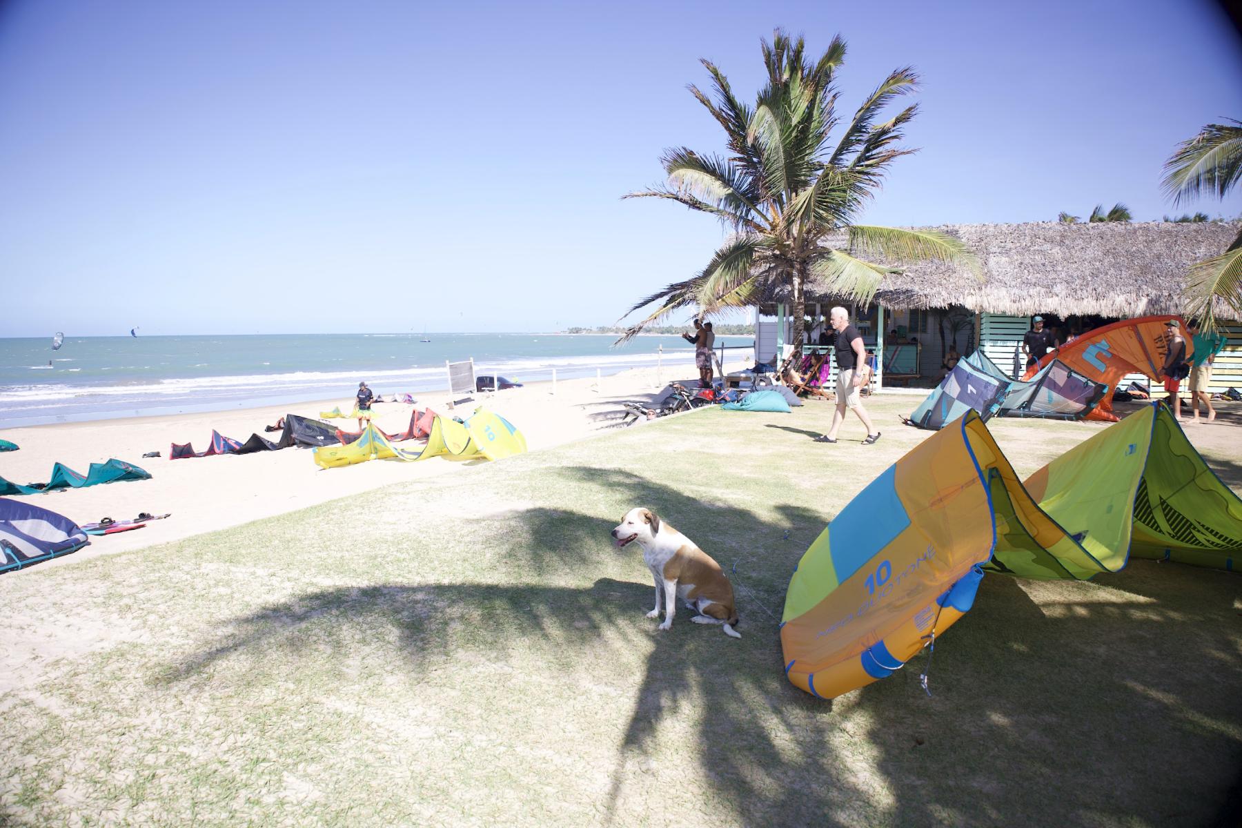 Kitebeach in Icaraizinho Brazil
