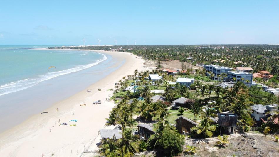 kitebeach and accomodation in Icaraizinho Brazil